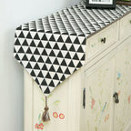 Geometric Table Runner