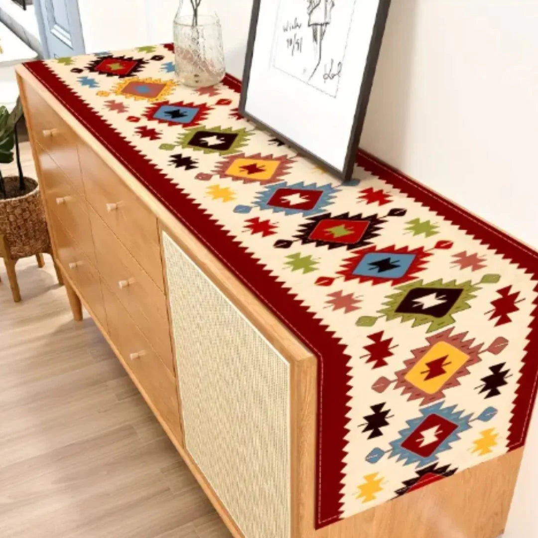 Vibrant Table Runner