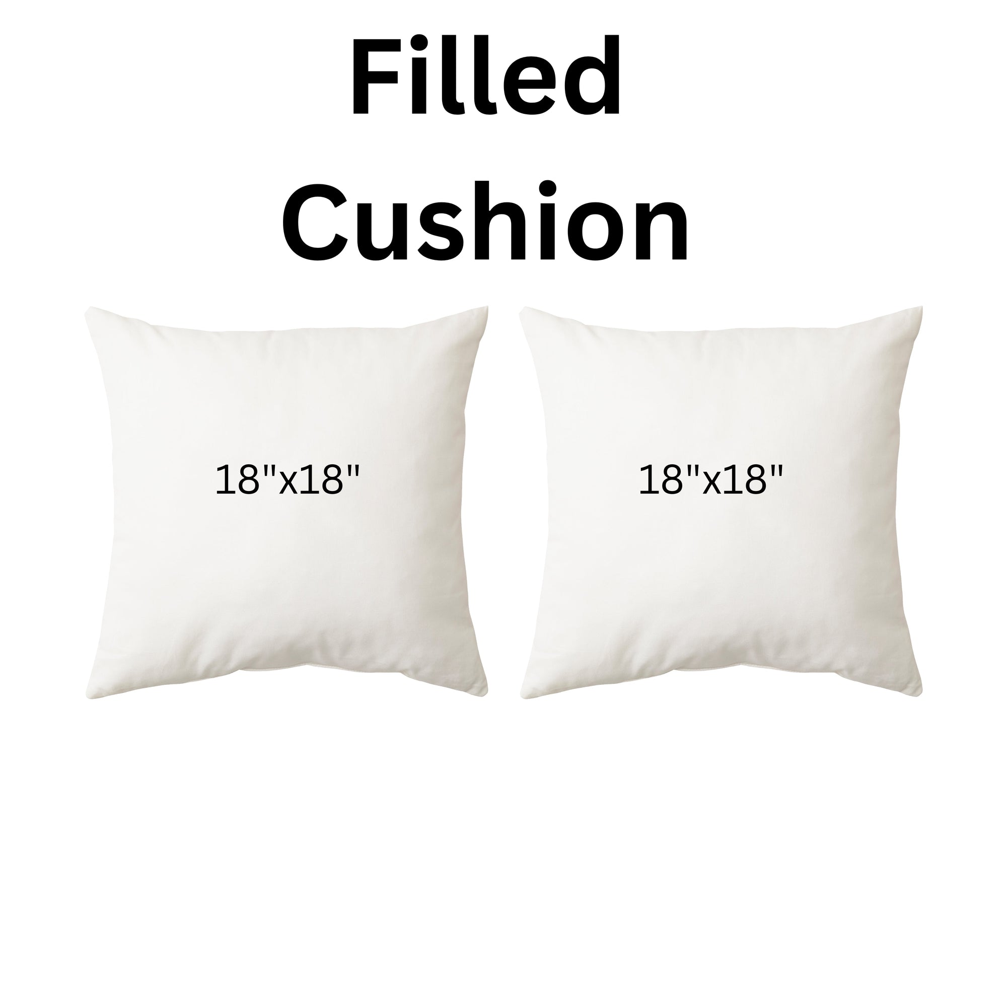 Cushion fillers - Pack of 6