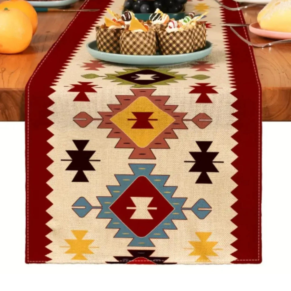 Vibrant Table Runner