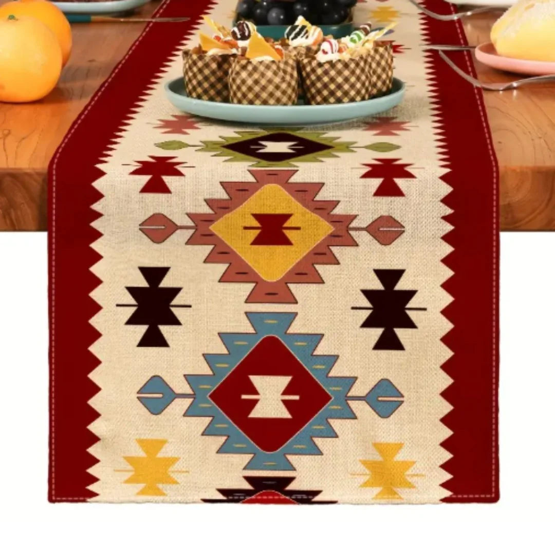 Vibrant Table Runner
