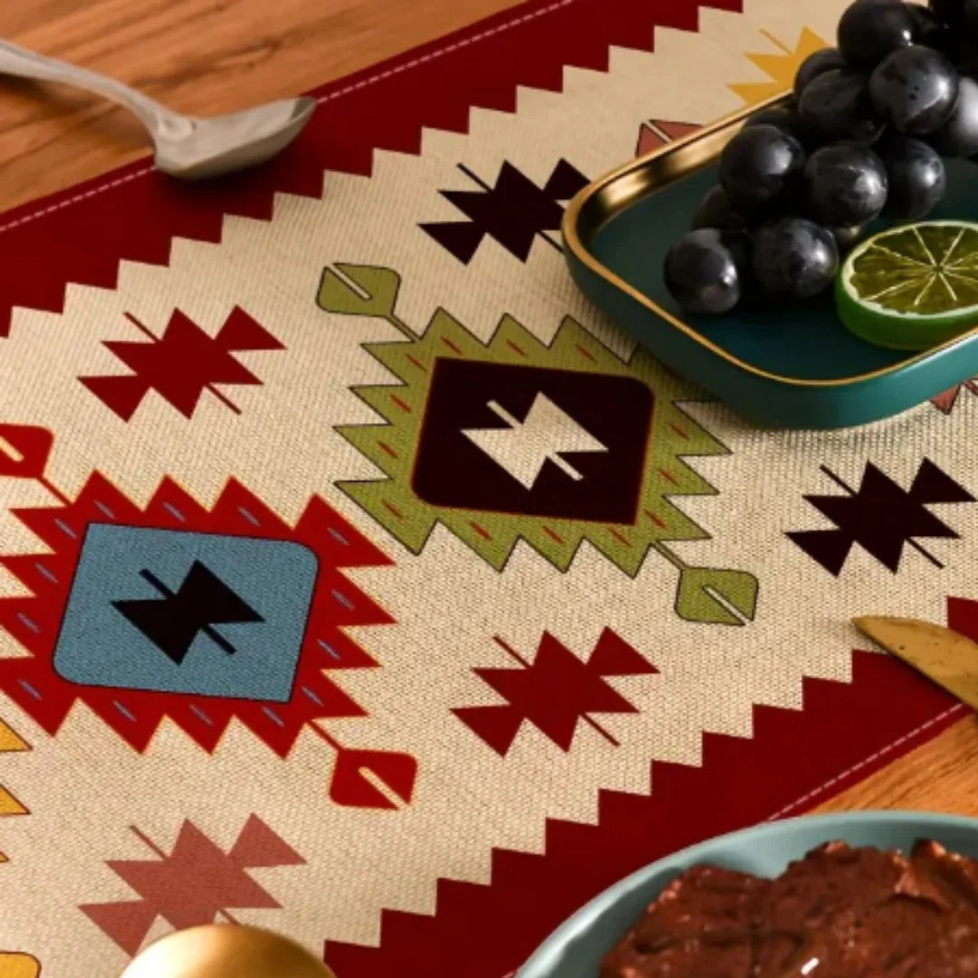 Vibrant Table Runner