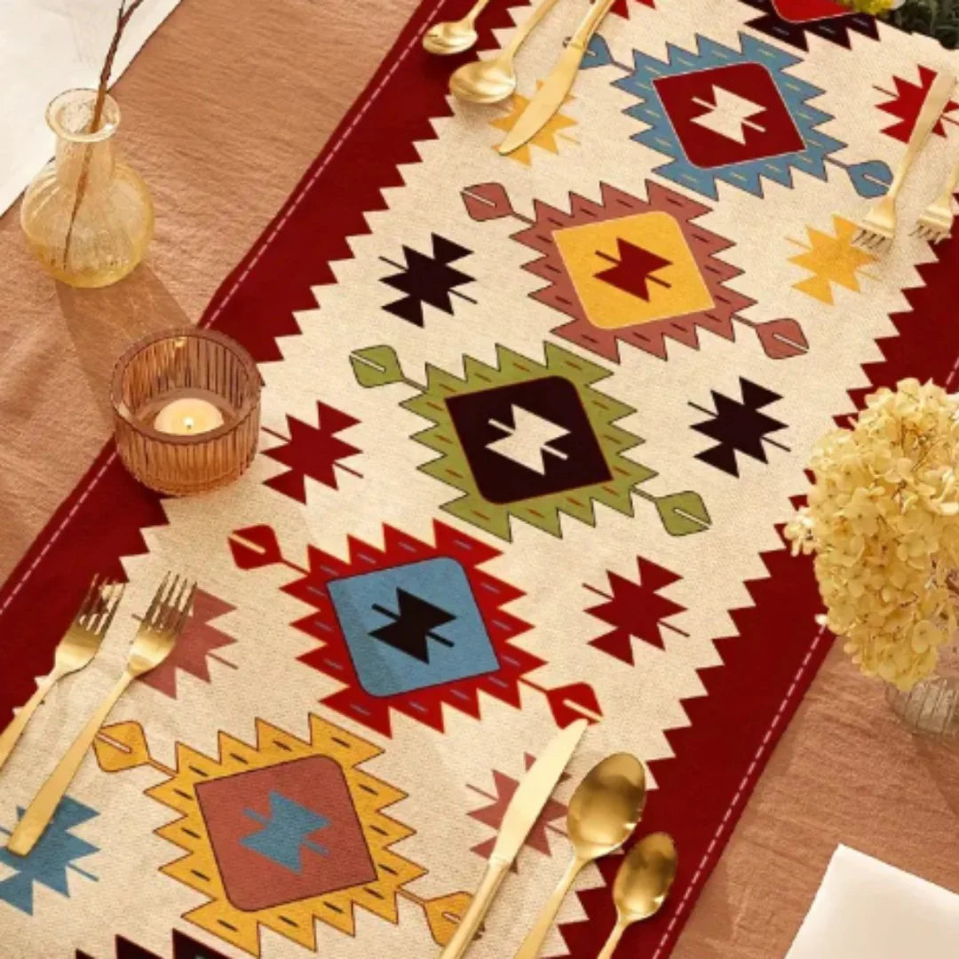Vibrant Table Runner