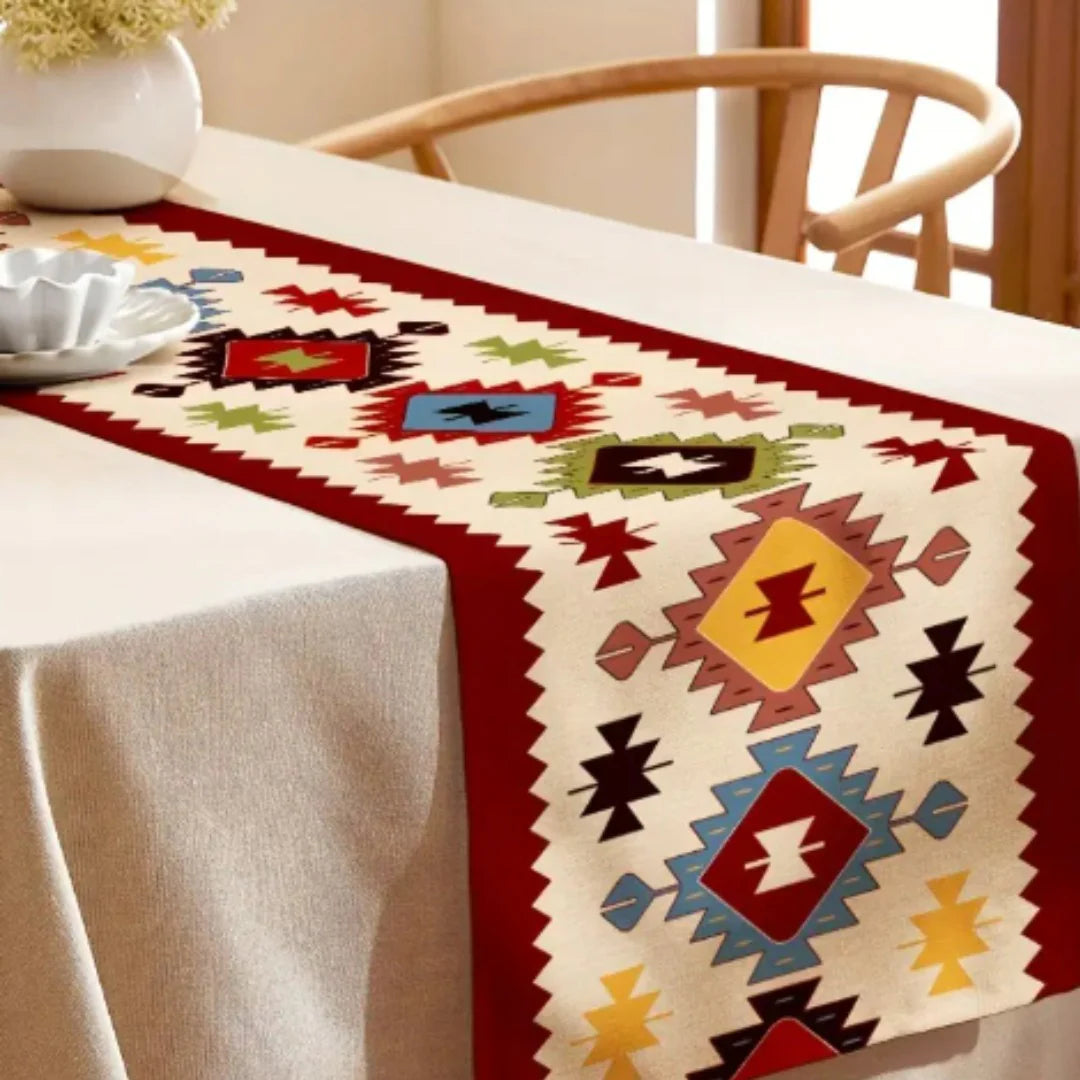 Vibrant Table Runner