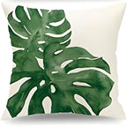 Palm Tropical Leaves Cushion Covers Pack of 4