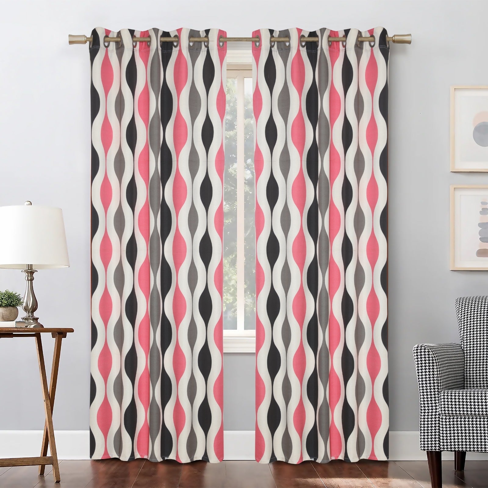 Urban Stream Panels Pink-Black Streamline