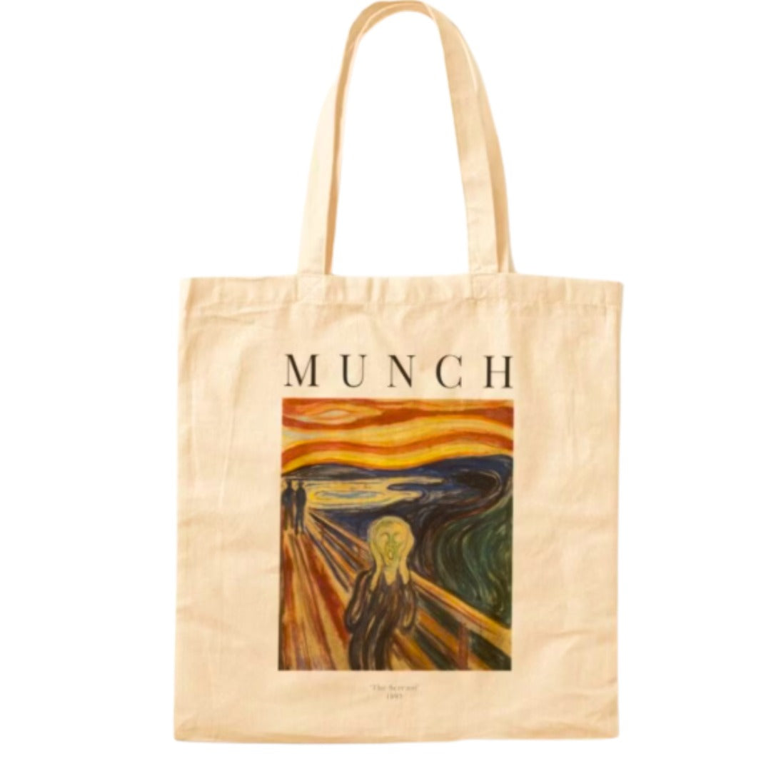 Munch Canvas Tote