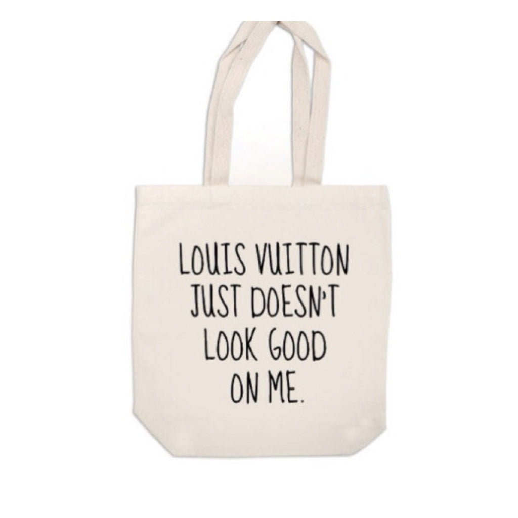 Louis Vibes Canvas Tote
